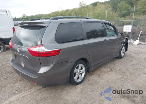 2019 Toyota Sienna Le 8 Passenger из США, поврежденный, VIN 5TDKZ3DC8KS970411